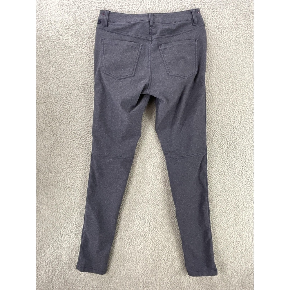 Lululemon ABC Pants Mens 31 Gray Ankle Slim Stretch Knit 5 Pocket Casual Comfort